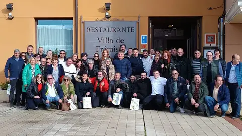 santi y mar en fromista con ermitaño y cuzeo