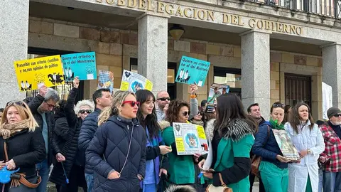 Manifestación Veterinarios 