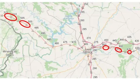 zonas de actuación N122