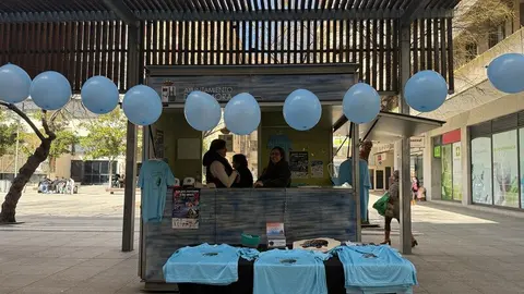La caseta de Santa Clara ya está abierta y acoge un evento solidario por el Día Mundial del Autismo