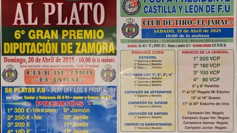 tiradas al plato benavente