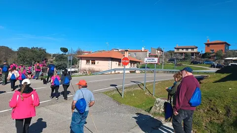Marcha contra el cáncer Castro de Alcañices
