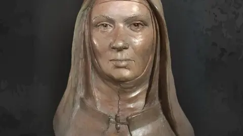Rostro Santa Teresa de Jesús. SalamancaRTValdia