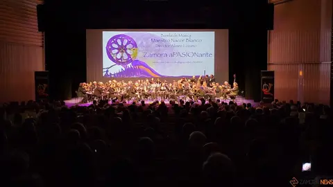 La Banda Maestro Nacor Blanco abre el corazón de la Pasión zamorana en el Teatro Ramos Carrión