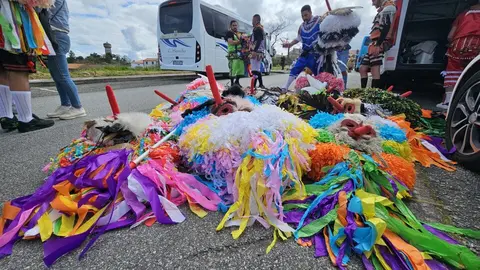 Bemposta en la Raya celebra el V Encuentro de Rituais Ancestrais. Imagen de INTERBENAVENTE