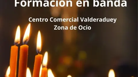 cartel actuación formación en Banda