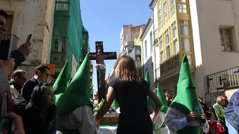 procesión de Semana Santa, colegio La Milagrosa