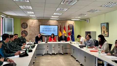 Junta local de seguridad en Benavente