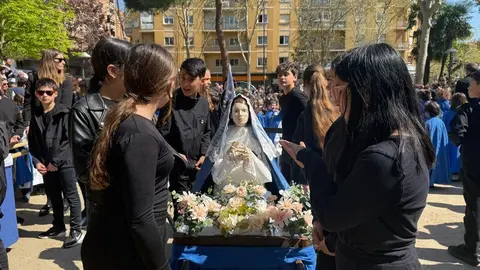 El Sagrado Corazón de Jesús de Zamora celebra su propia procesión de Semana Santa_2