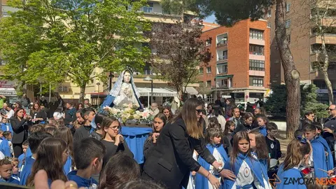 El Sagrado Corazón de Jesús de Zamora celebra su propia procesión de Semana Santa_16