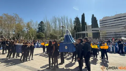 El Sagrado Corazón de Jesús de Zamora celebra su propia procesión de Semana Santa_25