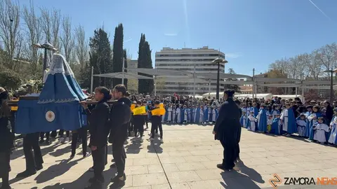 El Sagrado Corazón de Jesús de Zamora celebra su propia procesión de Semana Santa_27