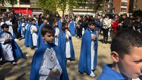 El Sagrado Corazón de Jesús de Zamora celebra su propia procesión de Semana Santa_30