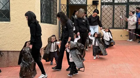 procesión de Semana Santa escuela infantil Virgen de la Concha _6
