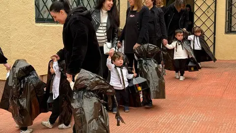 procesión de Semana Santa escuela infantil Virgen de la Concha _8