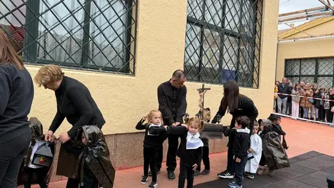 procesión de Semana Santa escuela infantil Virgen de la Concha _12