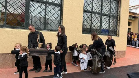 procesión de Semana Santa escuela infantil Virgen de la Concha _14