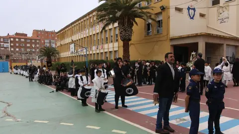 Colegio Nuestra Señora del Rocío - Fundación Amor de Dios, procesión de Nuestra Madre de las Angustias