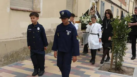 Colegio Nuestra Señora del Rocío - Fundación Amor de Dios, procesión de Nuestra Madre de las Angustias