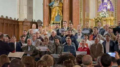 El último ensayo de el ‘Miserere’ llena San Vicente