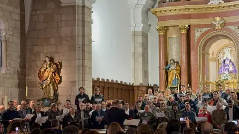 El último ensayo de el ‘Miserere’ llena San Vicente