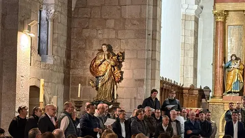 El último ensayo de el ‘Miserere’ llena San Vicente