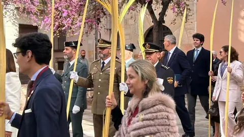 La celebración del Domingo de Ramos arranca en Zamora con la tradicional bendición de palmas