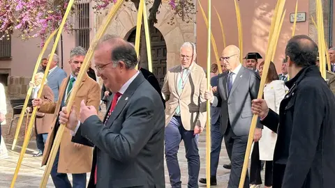 La celebración del Domingo de Ramos arranca en Zamora con la tradicional bendición de palmas
