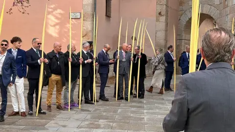 La celebración del Domingo de Ramos arranca en Zamora con la tradicional bendición de palmas