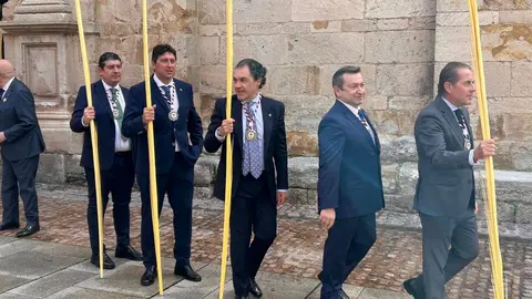 La celebración del Domingo de Ramos arranca en Zamora con la tradicional bendición de palmas