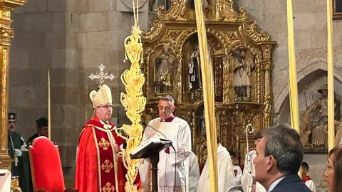 La celebración del Domingo de Ramos arranca en Zamora con la tradicional bendición de palmas