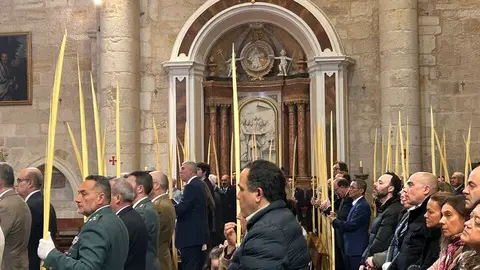 La celebración del Domingo de Ramos arranca en Zamora con la tradicional bendición de palmas