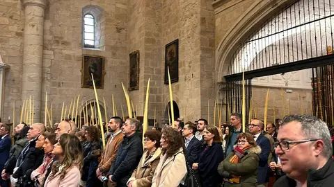 La celebración del Domingo de Ramos arranca en Zamora con la tradicional bendición de palmas