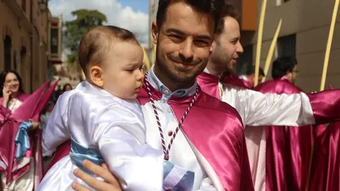Domingo de Ramos en Zamora, los niños protagonistas