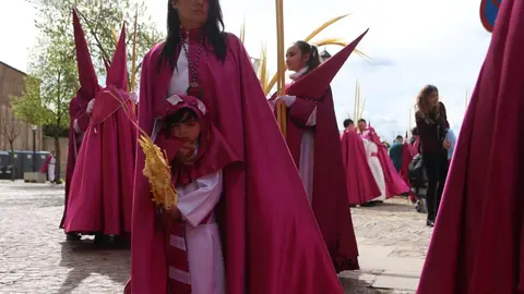 Domingo de Ramos en Zamora, los niños protagonistas