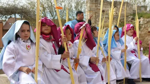 Domingo de Ramos en Zamora, los niños protagonistas