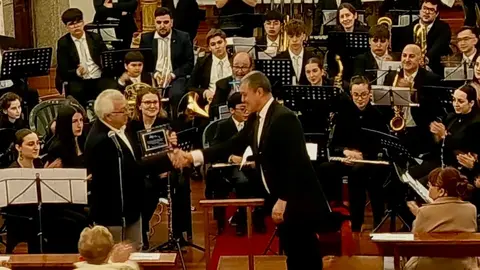 La Banda Maestro Lupi emociona en Puebla de Sanabria con un concierto en honor a la Virgen de las Victorias