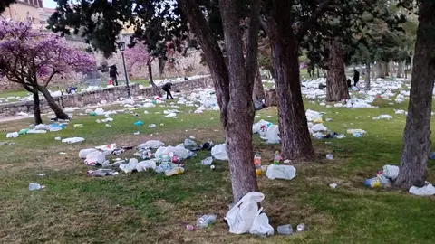 botellón San Martín