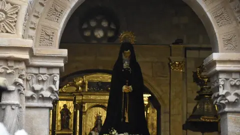 La Soledad no sale en procesión por la lluvia _10