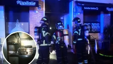 Incendio. Imagen de Valladolid Plural