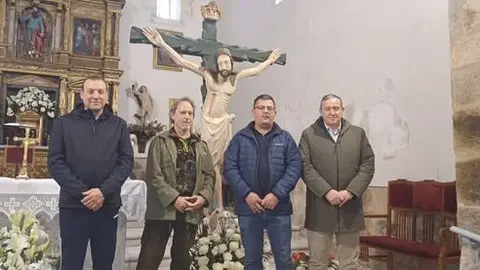 Javier Faúndez arropa a los vecinos de Muelas del Pan en la festividad de San Esteban