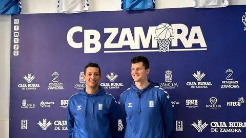CB Zamora. Saulo Hernández y Kevin Buckingham