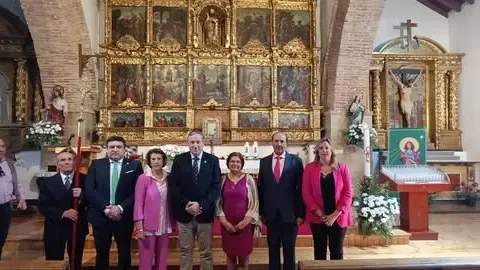 Revellinos de Campos celebra San Marcos arropado por representantes de la Diputación