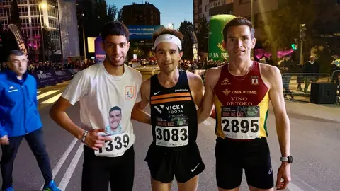 Podio Carrera Popular Rios de Luz