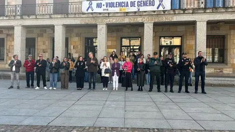 minuto de silencio en Zamora