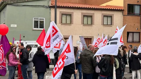 CCOO y UGT.  Manifestación 1 de mayo, Día Internacional del Trabajador.