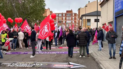 CCOO y UGT.  Manifestación 1 de mayo, Día Internacional del Trabajador.