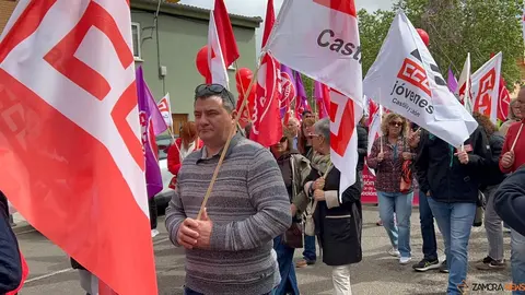 CCOO y UGT.  Manifestación 1 de mayo, Día Internacional del Trabajador.