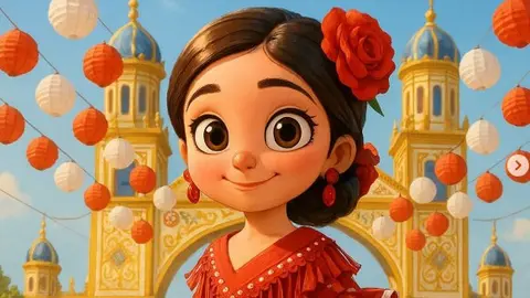 Grisuela de Aliste se viste de feria andaluza