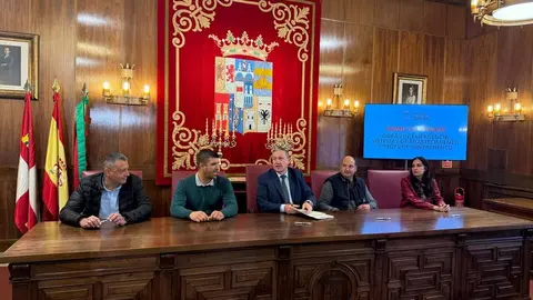 Firma de convenios obras de emergencia sistemas de abastecimiento y redes de saneamiento